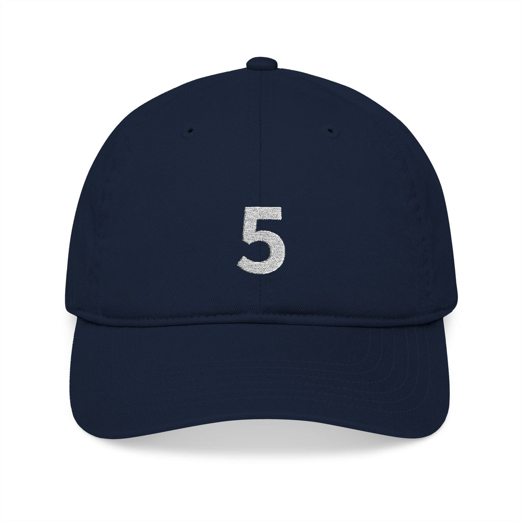 5TH  Happy Anniversary: Team Hat - Blue Ribbon - Husband / Men's