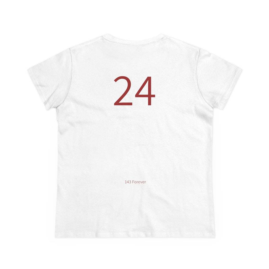 24th  Happy Anniversary: Team Shirt Short - Wife / Women's