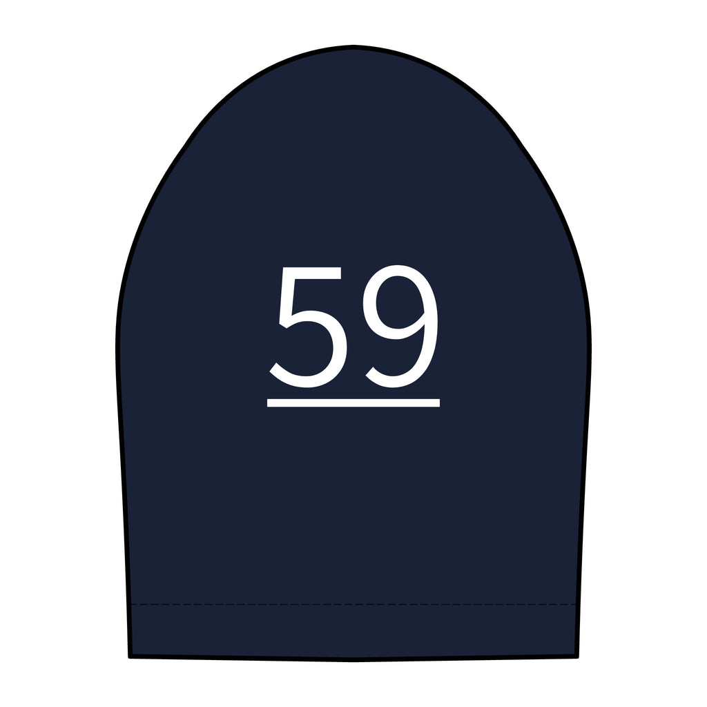 59th  Teammate: Team polo Shirt - Blue Ribbon - Daughter / Women's