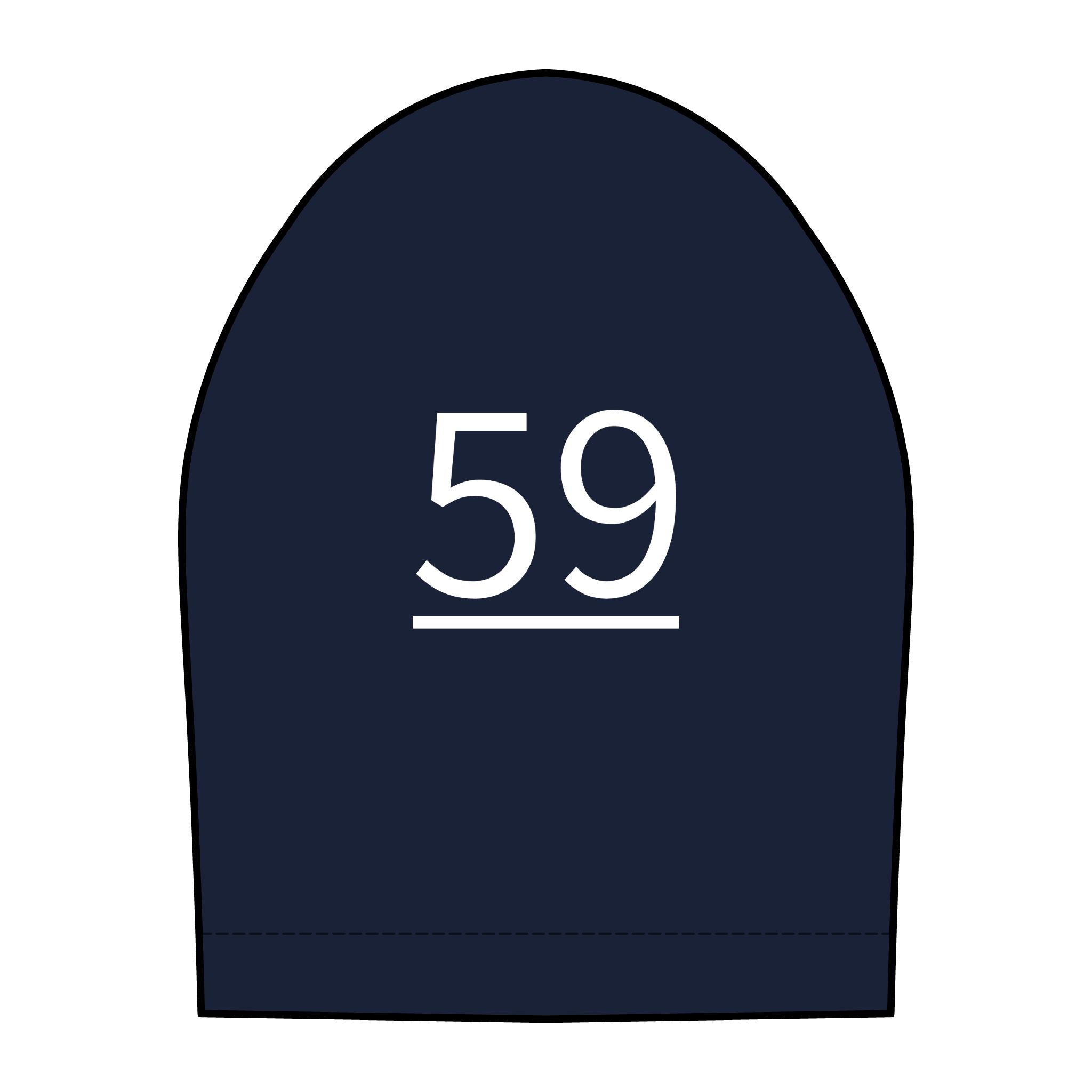 59th  Teammate: Team polo Shirt - Blue Ribbon - Daughter / Women's