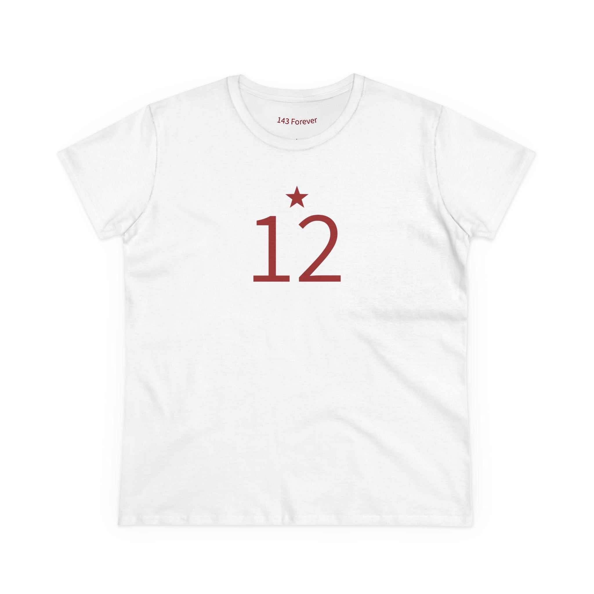 12*  I Miss You: Team Shirt Short - Widow / Women's
