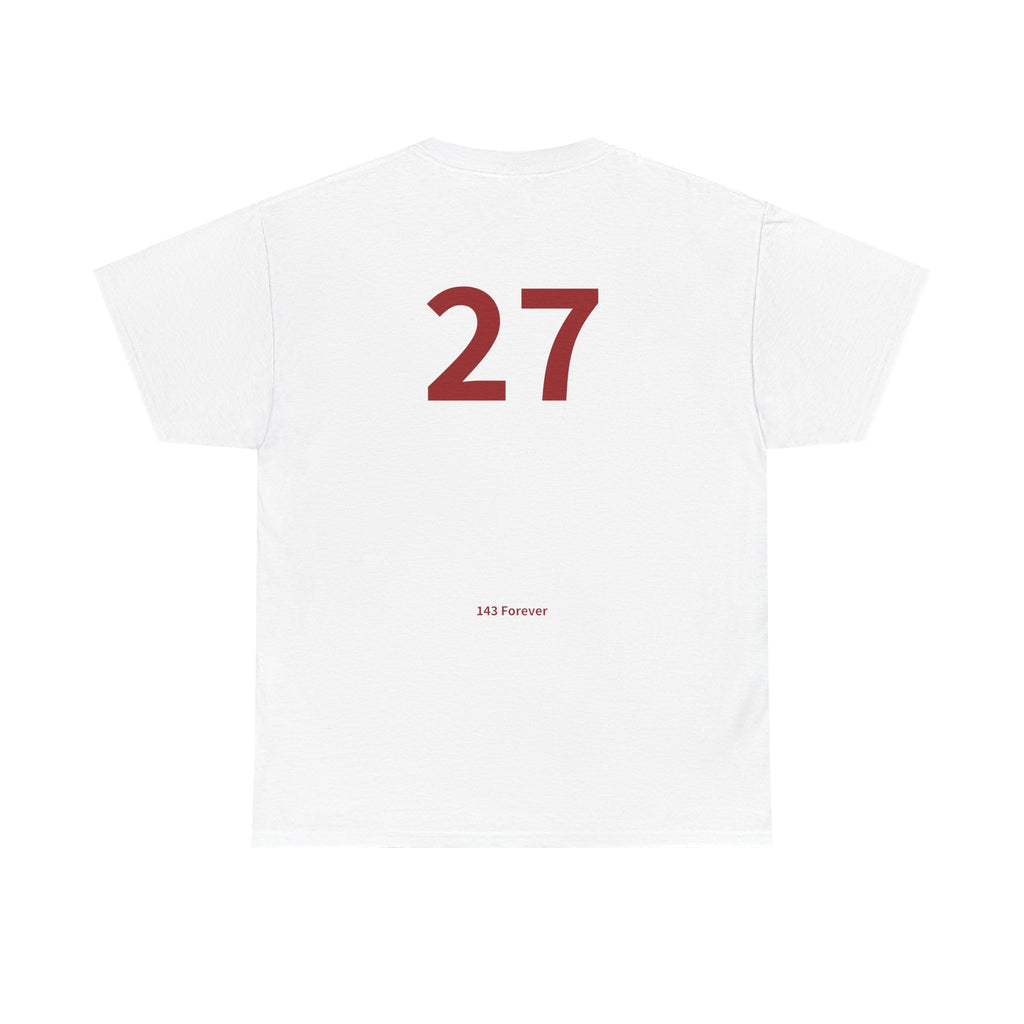 27TH Happy Anniversary: Team Shirt Short - Husband / Men's