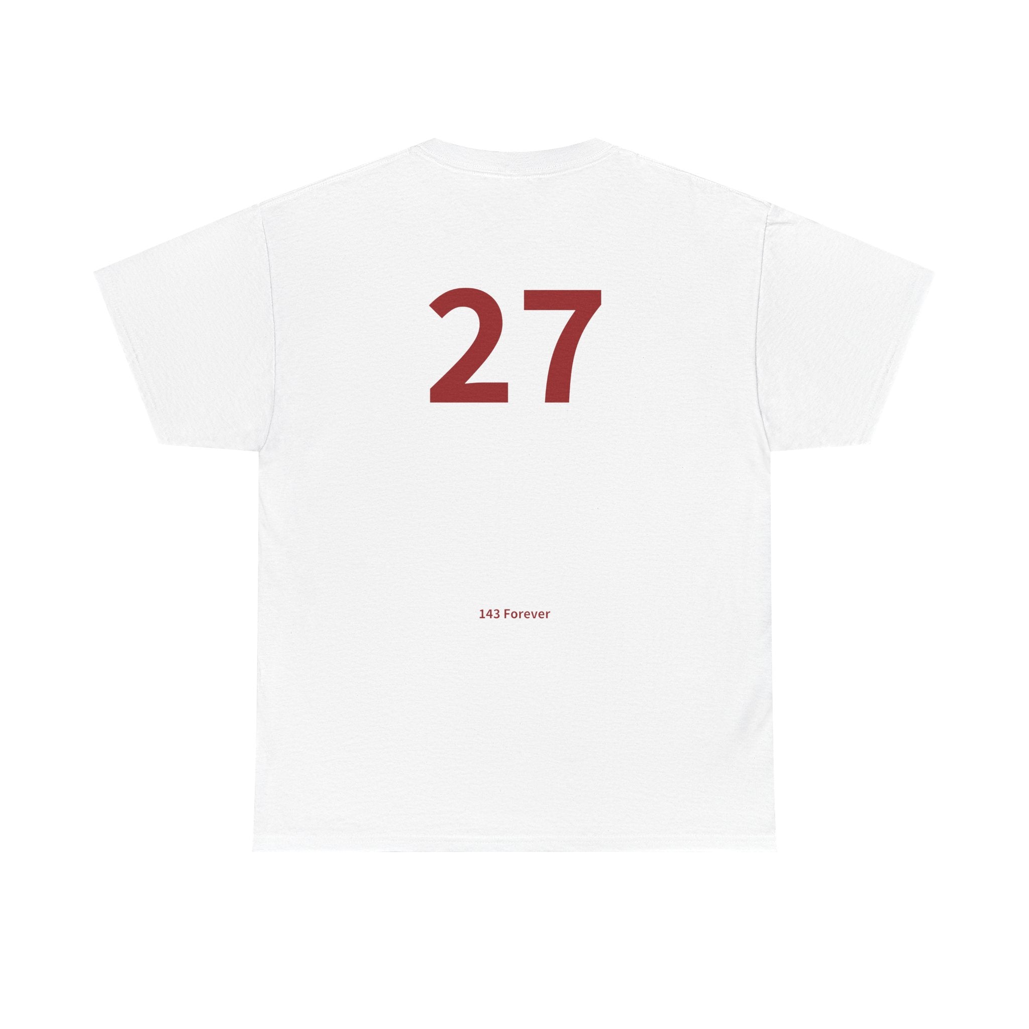 27TH Happy Anniversary: Team Shirt Short - Husband / Men's