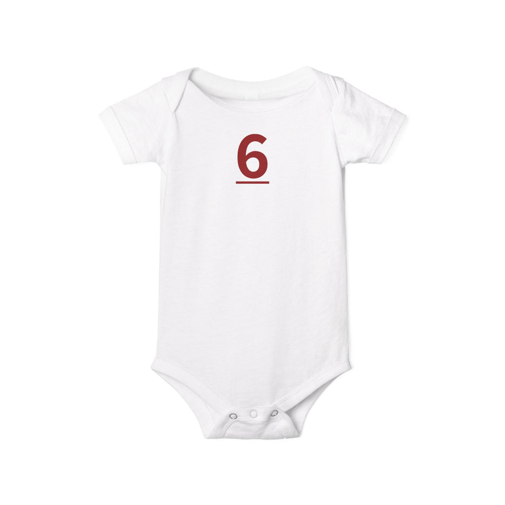 6TH  Lil' Teammates: Team Onesie Infant - Son / Boy's