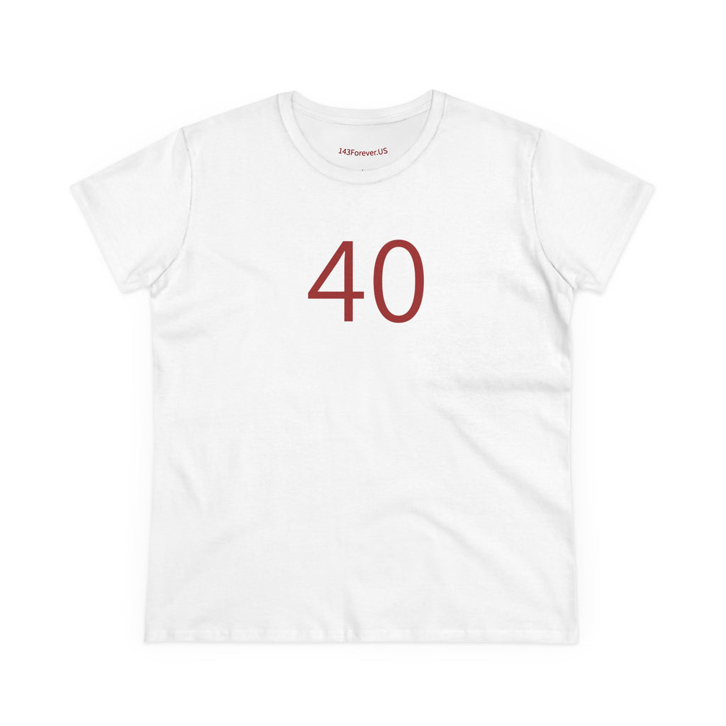 40th Happy Anniversary: Team Shirt Short - Wife / Women's
