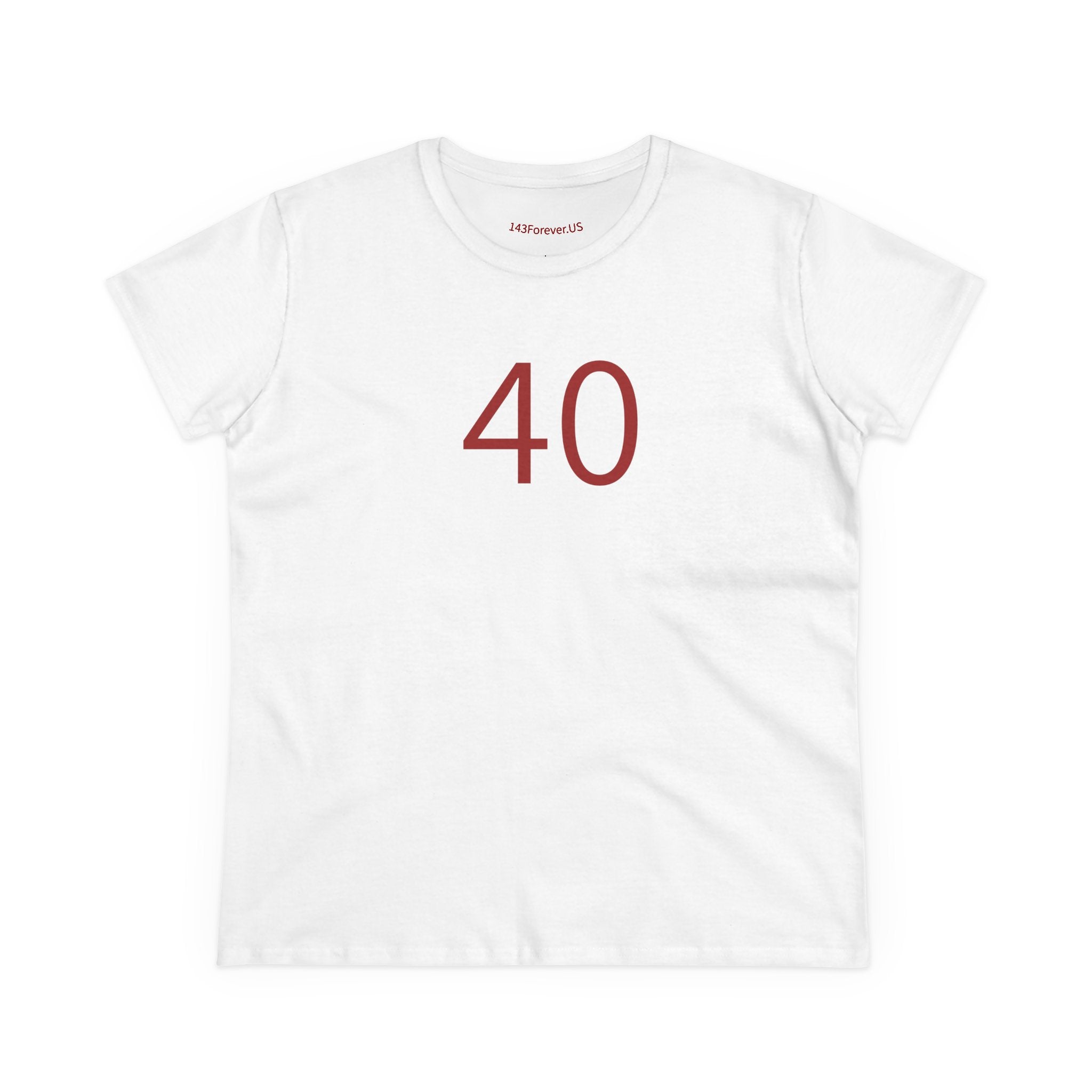 40th Happy Anniversary: Team Shirt Short - Wife / Women's