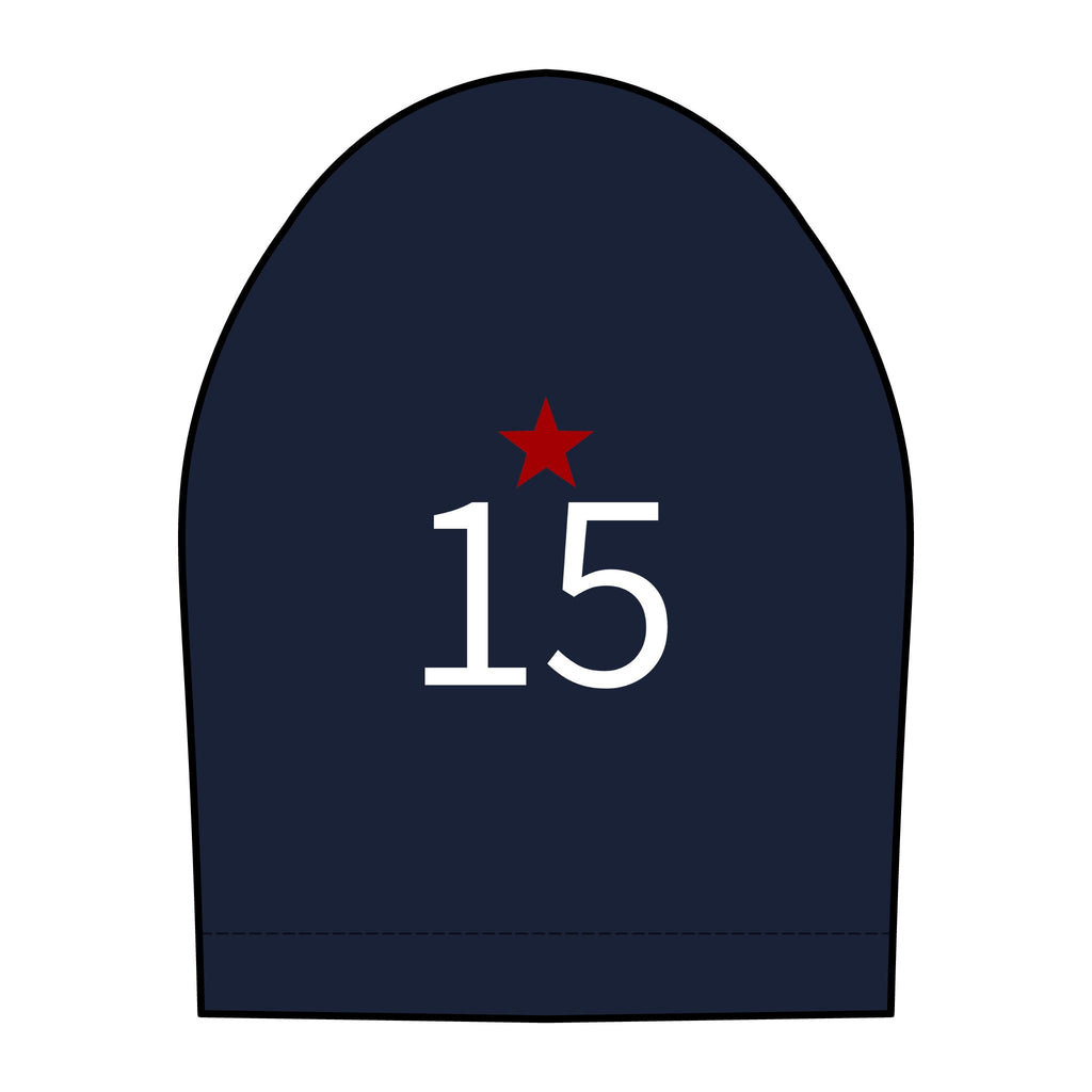 15*  I Miss You: Team polo Shirt - Blue Ribbon - Widow / Women's