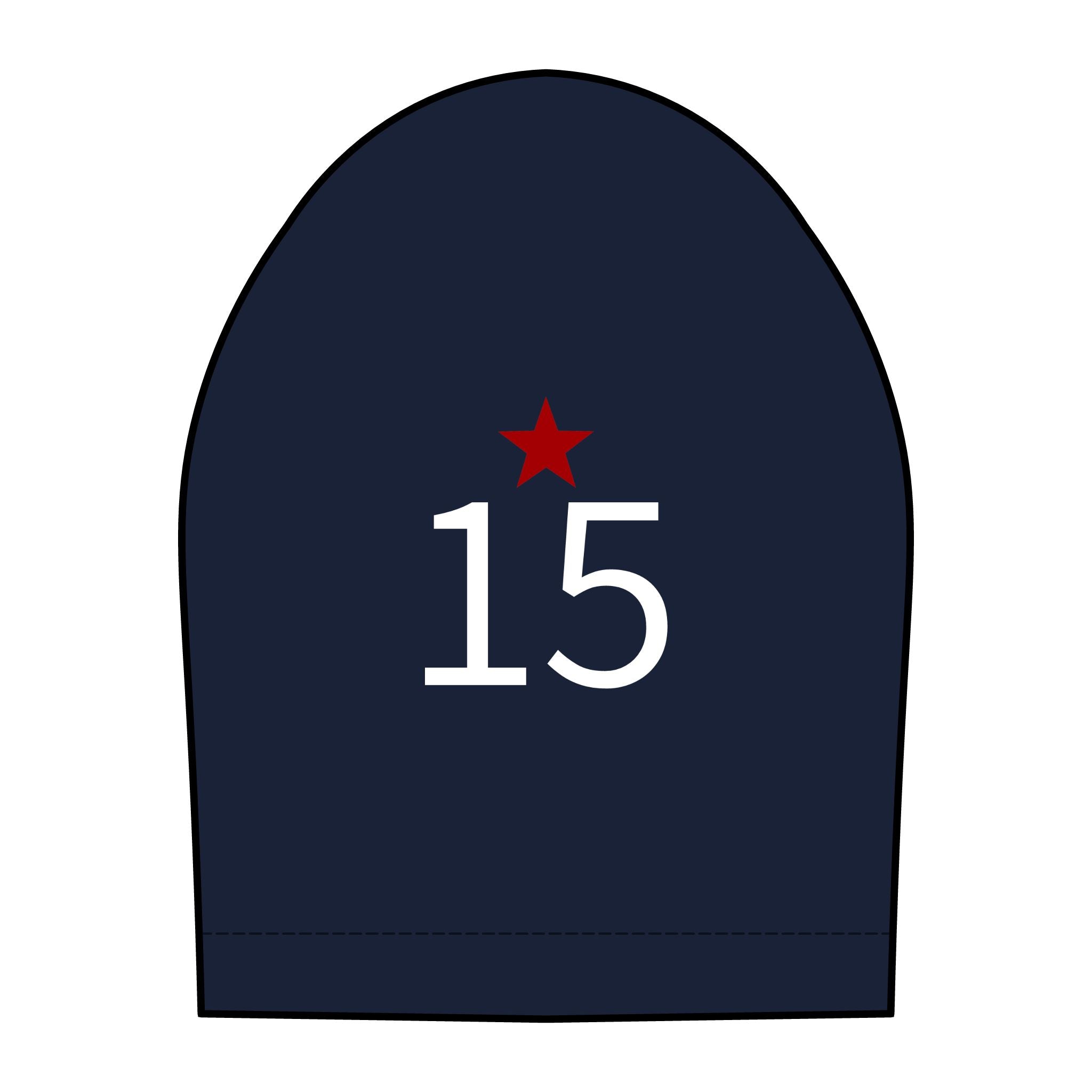 15*  I Miss You: Team polo Shirt - Blue Ribbon - Widow / Women's