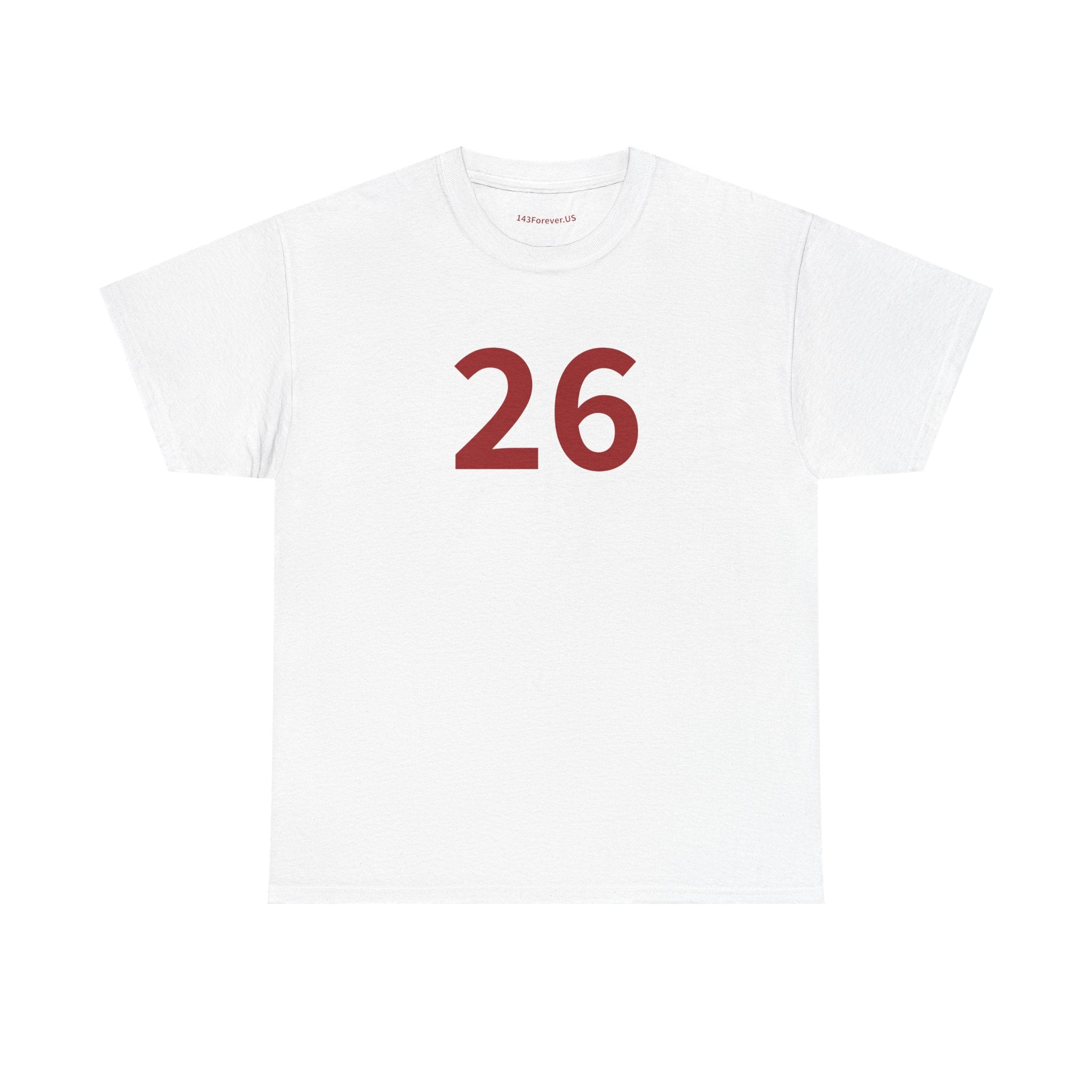 26TH Happy Anniversary: Team Shirt Short - Husband / Men's