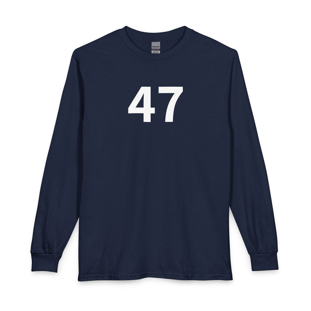 47TH  Happy Anniversary:  Team Shirt Long - Husband / Men's