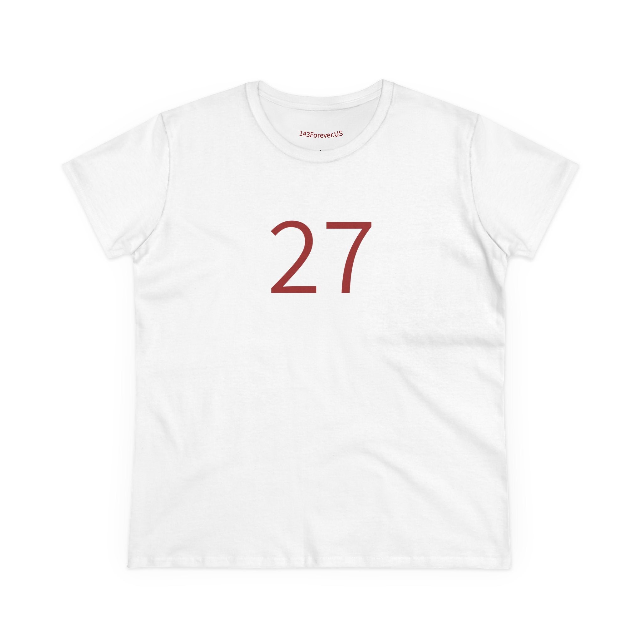 27th  Happy Anniversary: Team Shirt Short - Wife / Women's