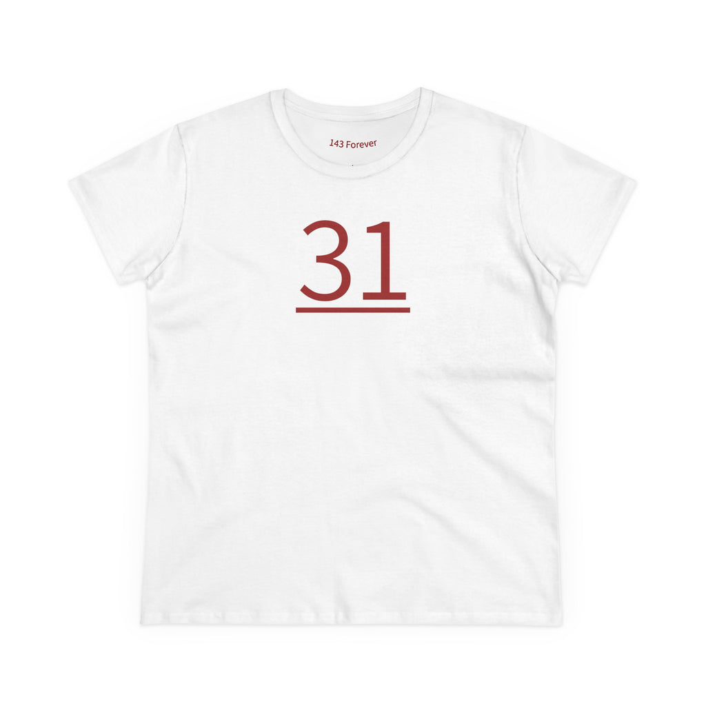 31st Teammates: Team Shirt Short - Daughter / Women's