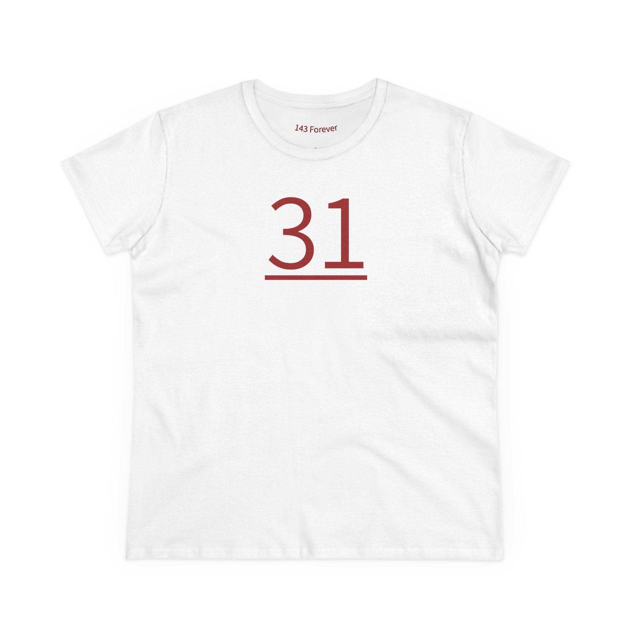 31st Teammates: Team Shirt Short - Daughter / Women's