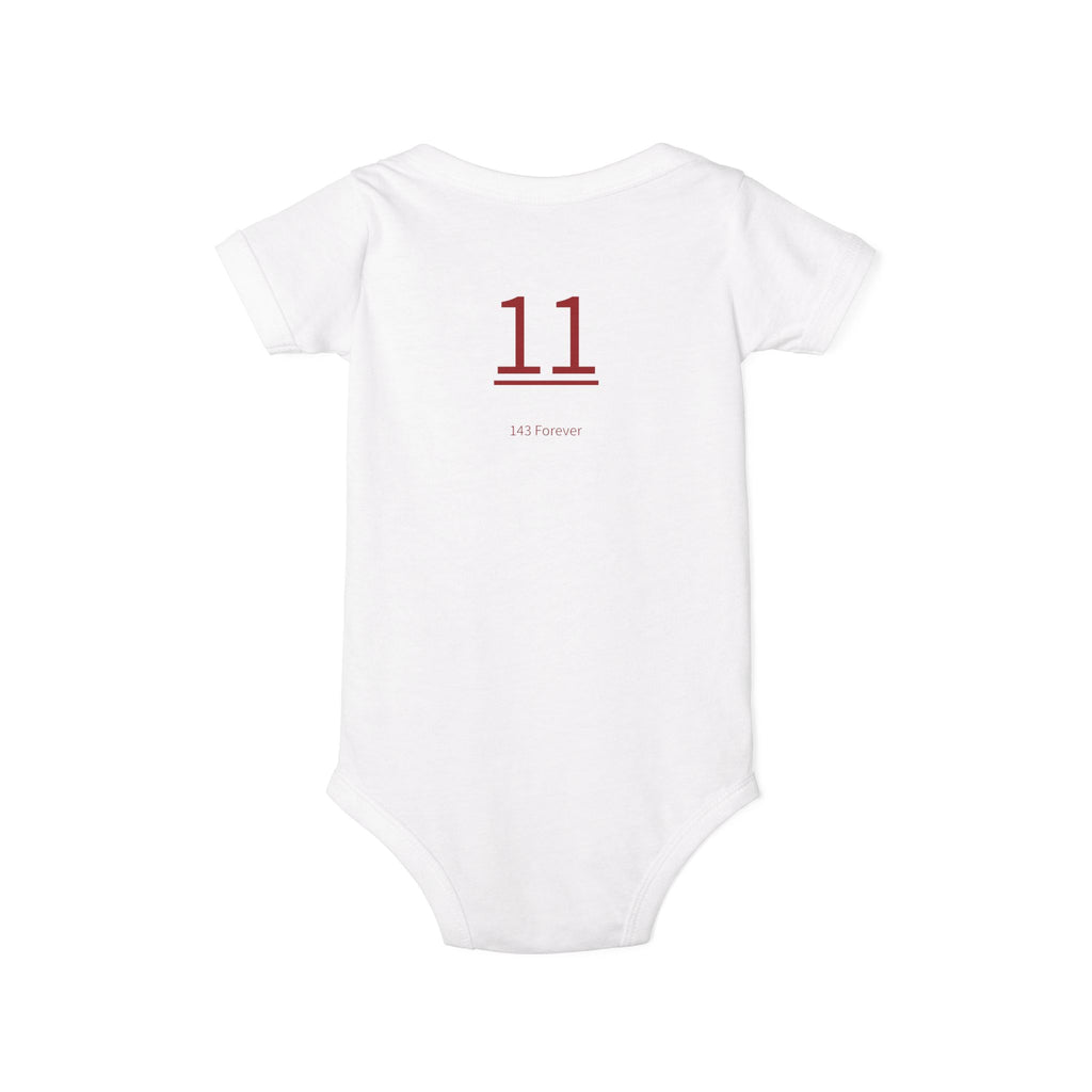 11th  Lil' Teammates: Team Onesie Infant - Daughter / Girl's