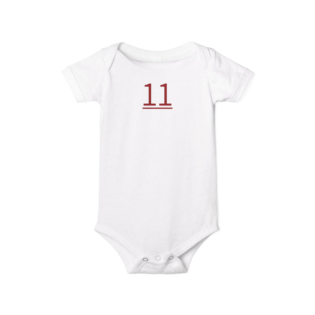 11th  Lil' Teammates: Team Onesie Infant - Daughter / Girl's